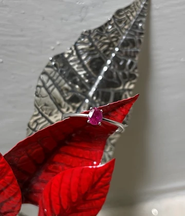 013 Miluna Anello oro con Rubino  cod: LID3410